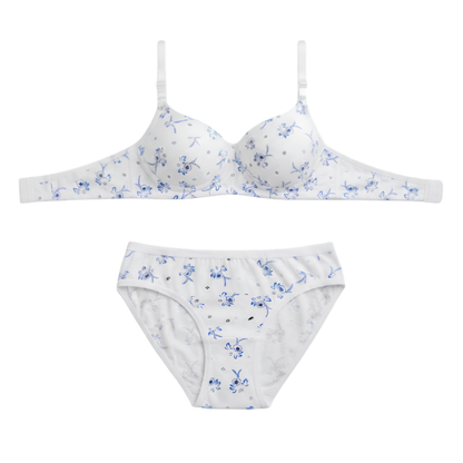Women’s Printed Padded Bra & Panty Set