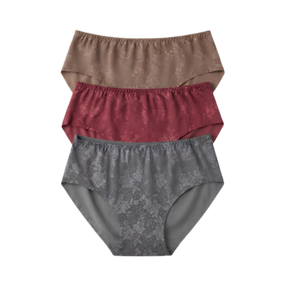 Women’s Floral Print Briefs – Pack of 3
